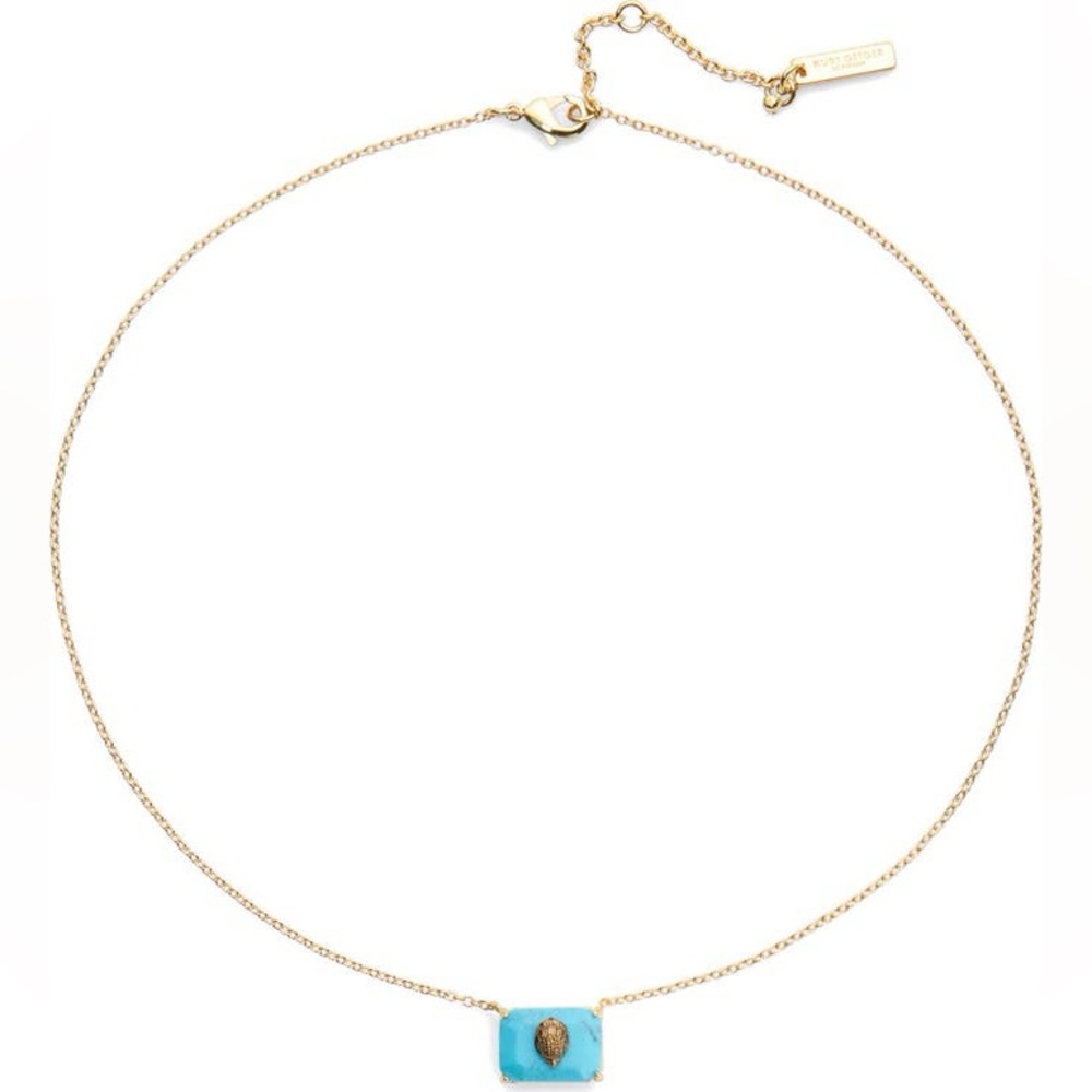 Turquoise Eagle Head Pendant Necklace
Kurt Geiger London NWOT